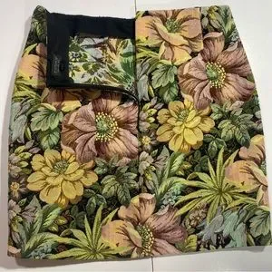 Topshop Skirts Top Shop Jacquard Multicolored Grannie Chic